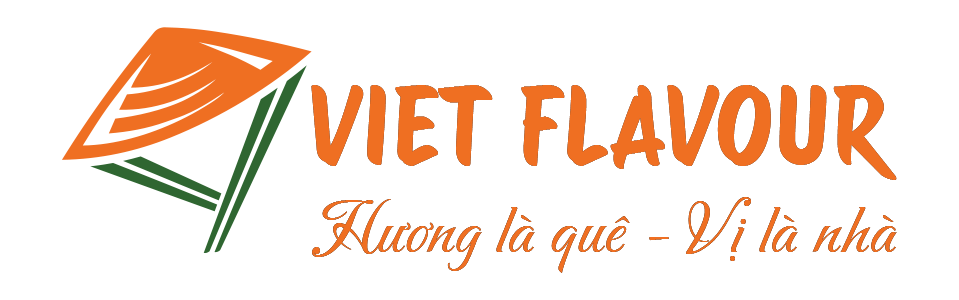 Logo Vietflavour ngang mới