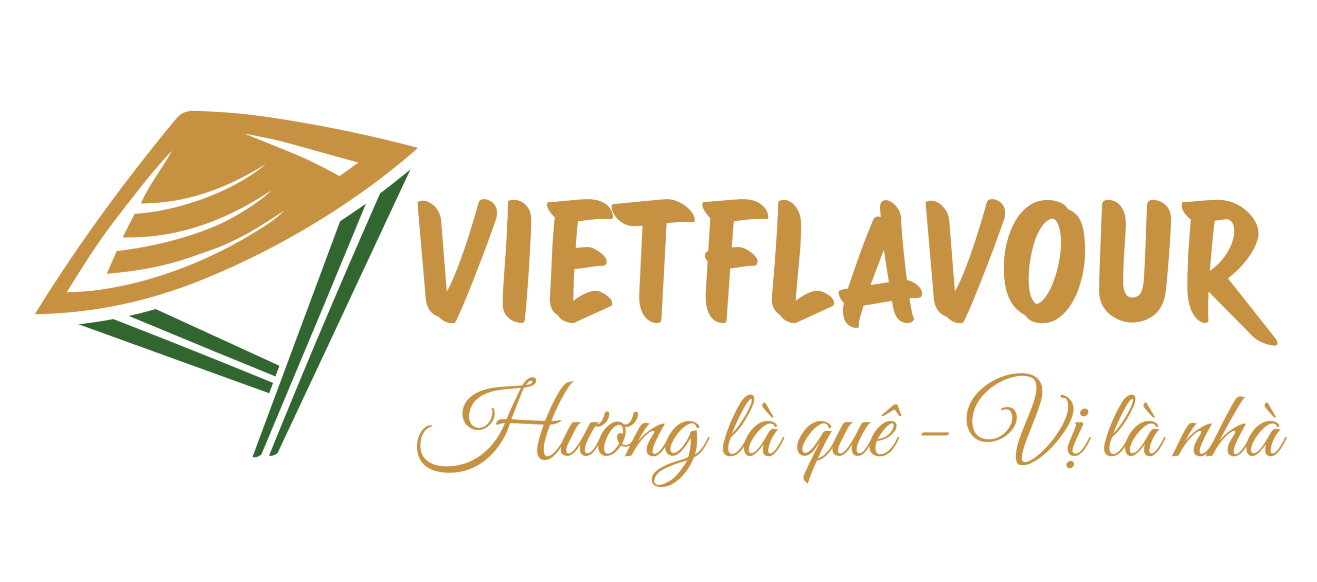 Logo Vietflavour ngang mới